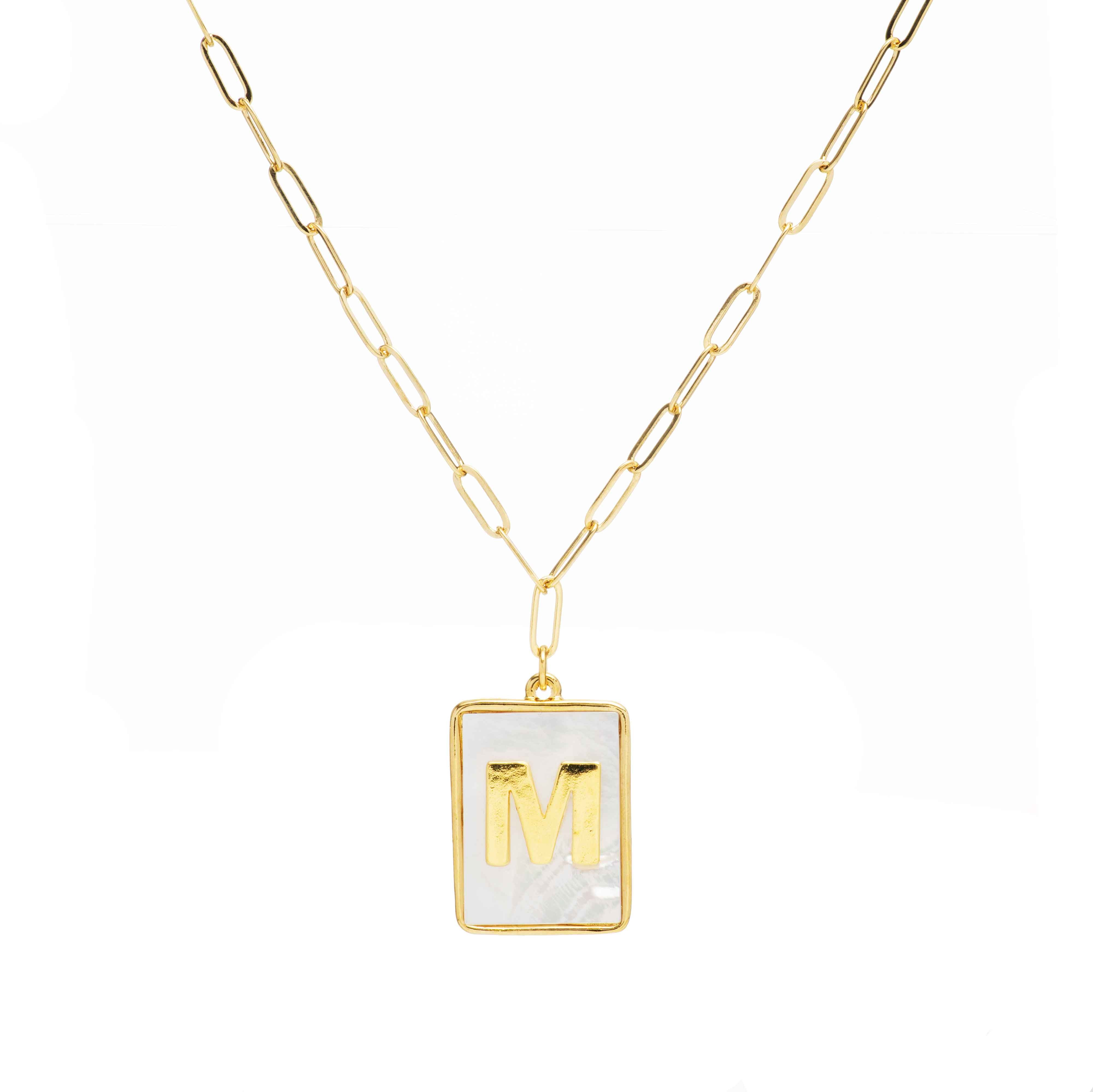 Celine letter hotsell m necklace