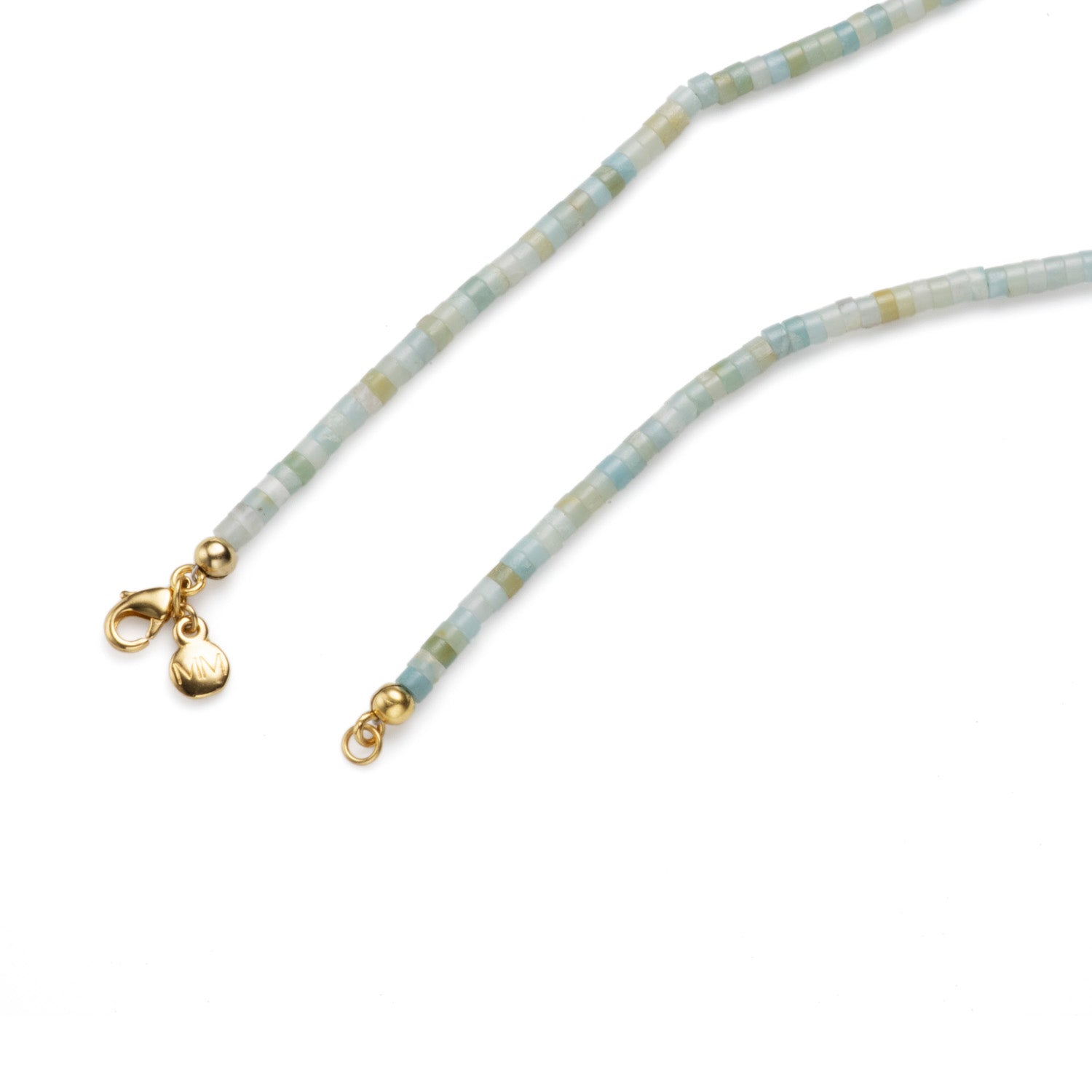 Beaded Triple Baroque Pearl Necklace