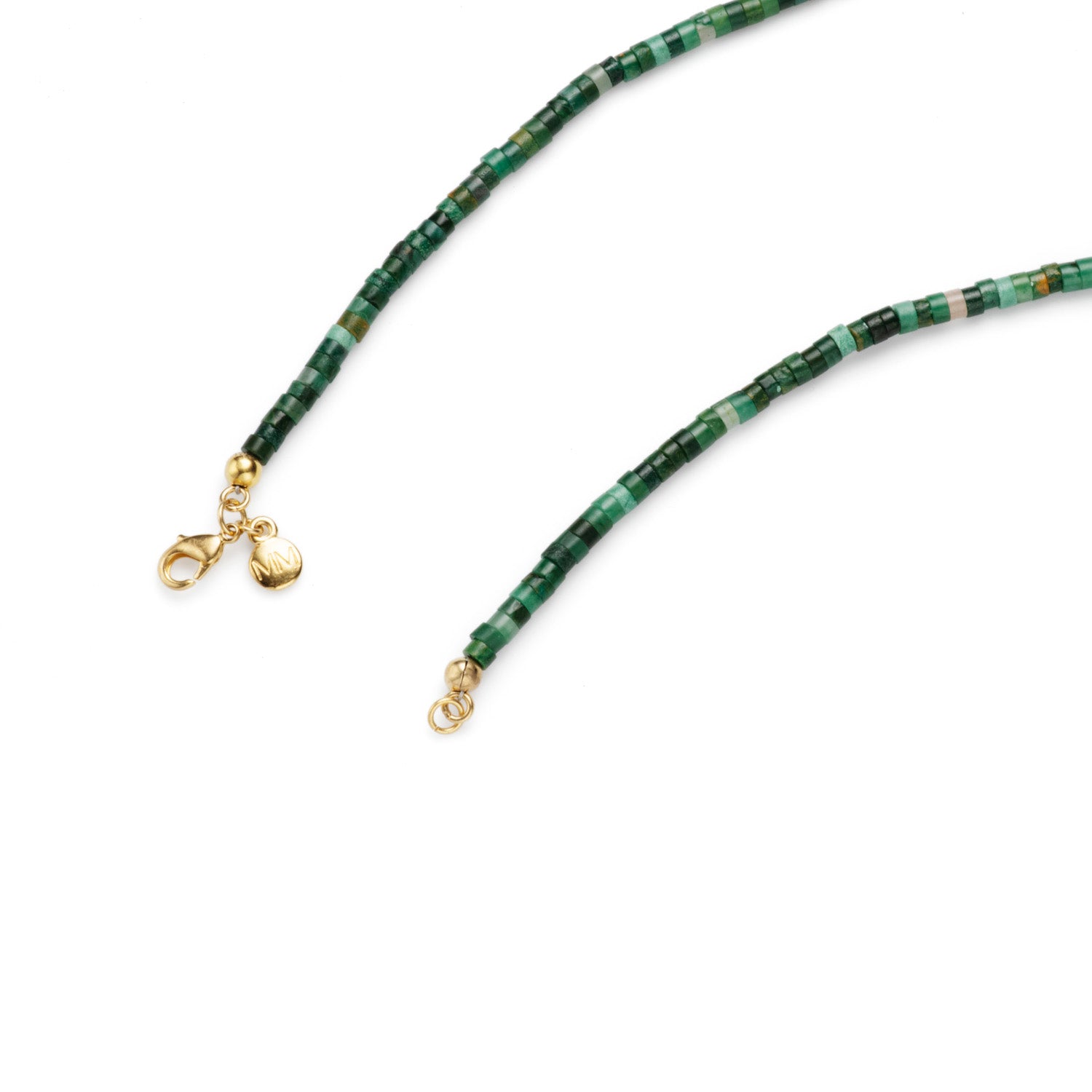 Beaded Triple Baroque Pearl Necklace