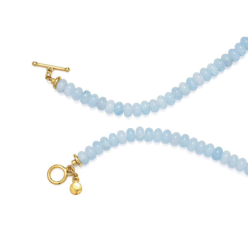 Beaded Turquoise Heart Necklace