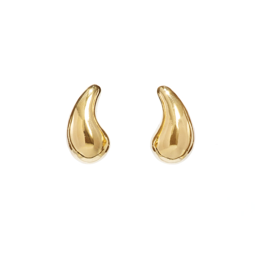 Gold Bold Drop Earrings