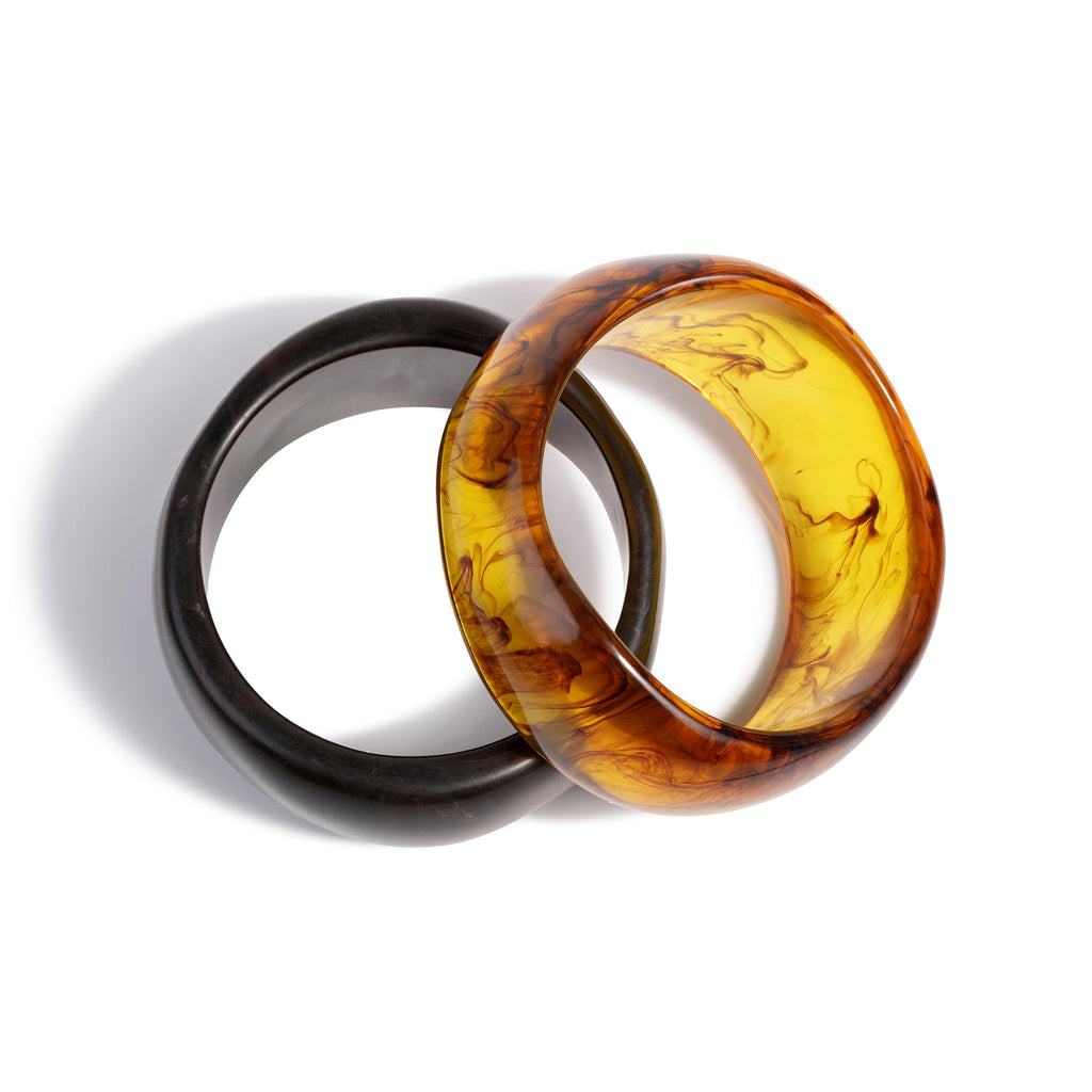 Midnight Mocha Bangle Set