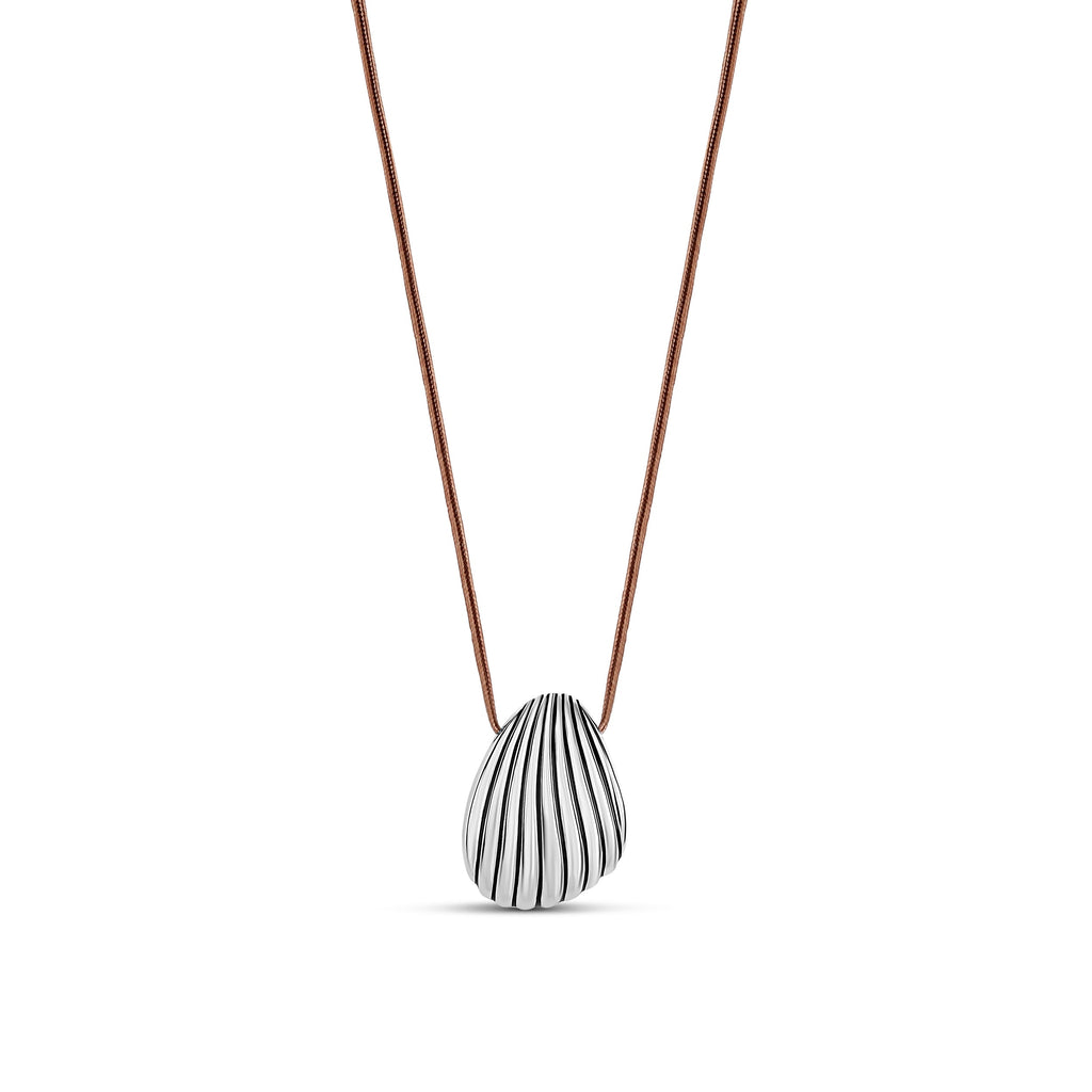 Silver Shell Adjustable Necklace