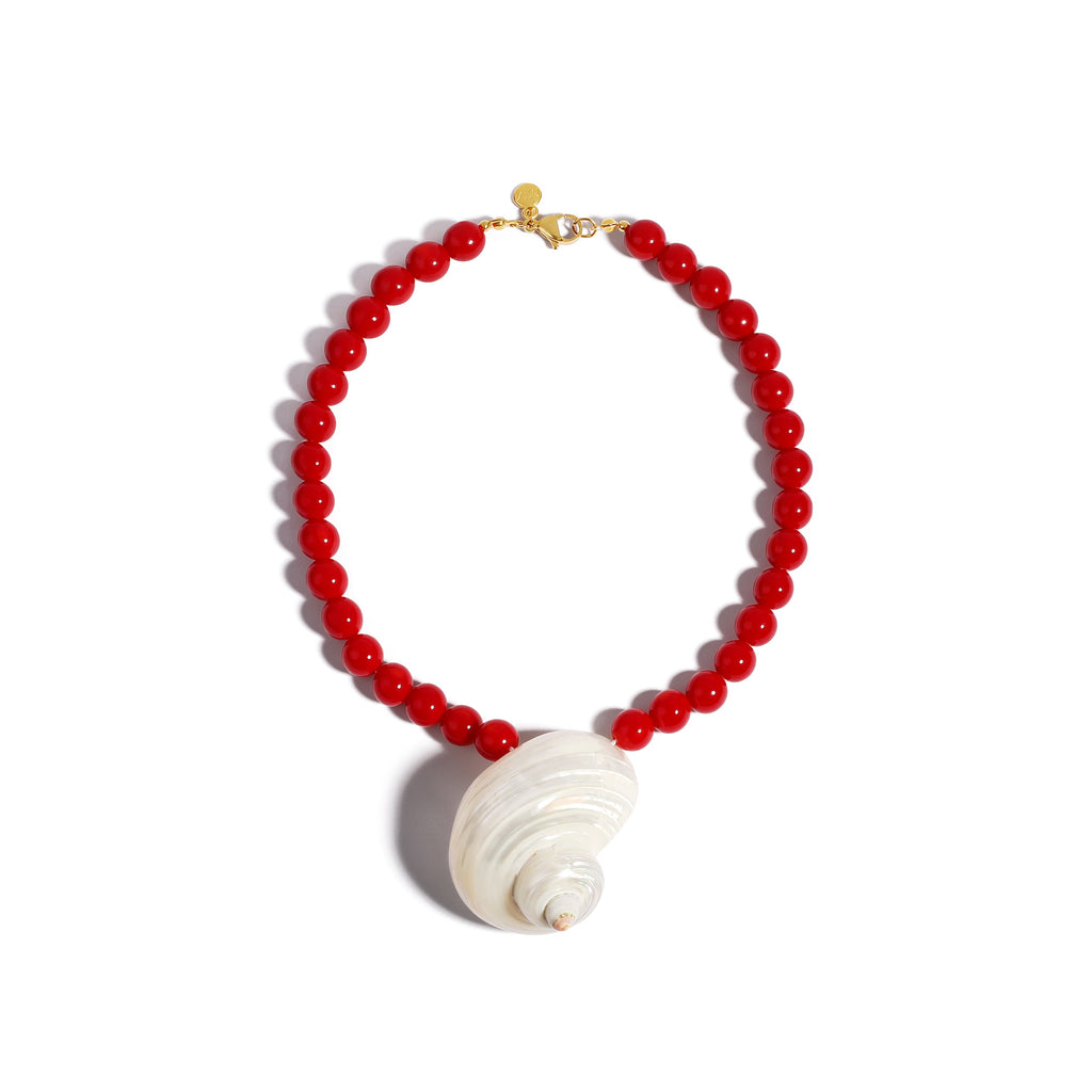 Cherry Shell Necklace