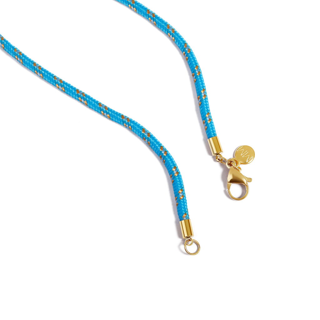 Blue Rope Shell Necklace