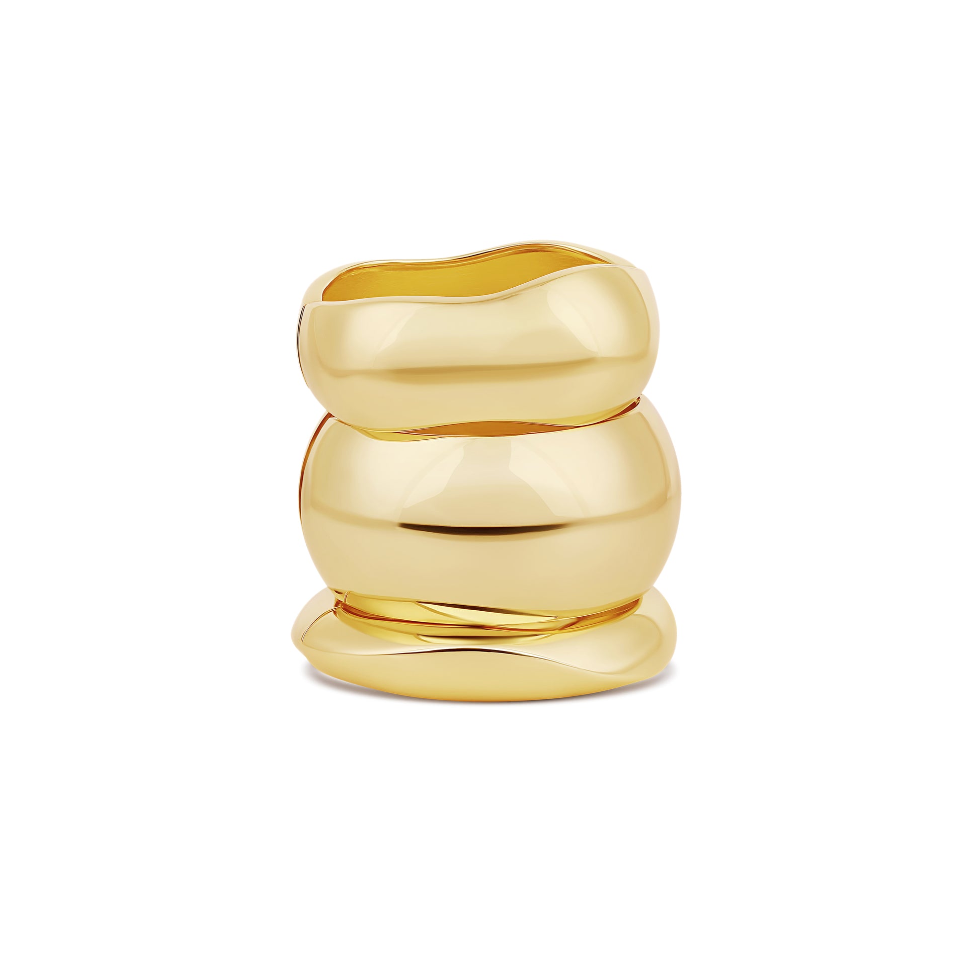 Luna Bangle Set Gold