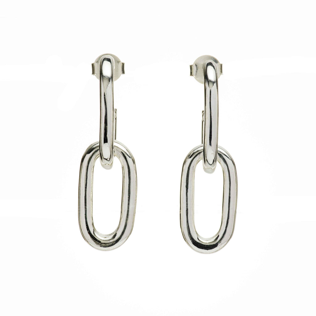 Bold Paperclip Earrings