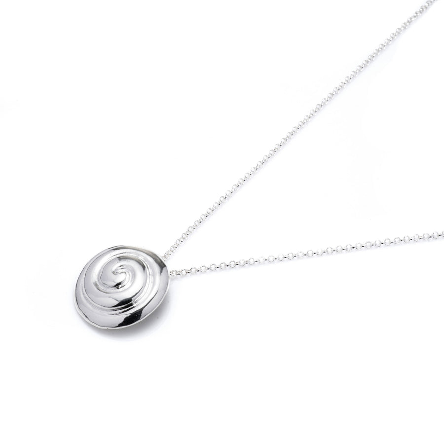 Spiral Necklace Silver