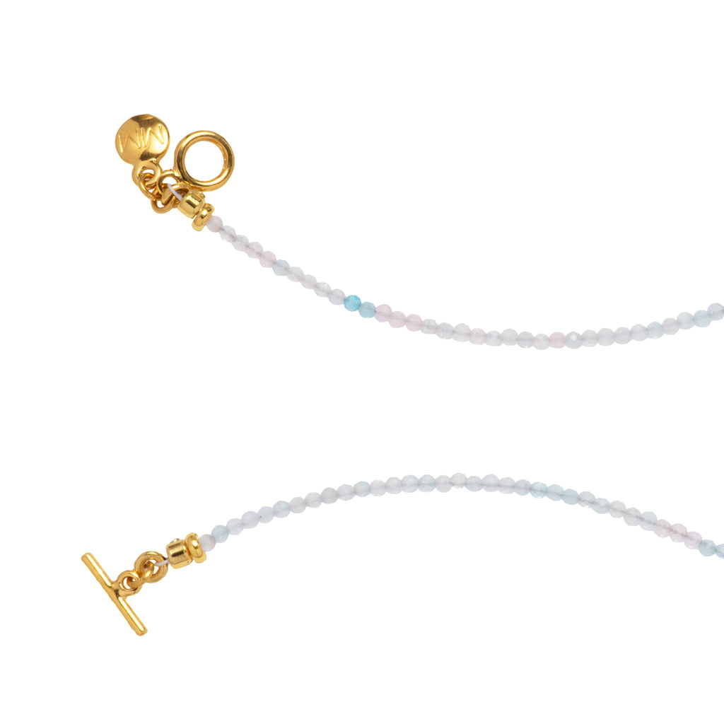 Crystal Beaded Fish Necklace