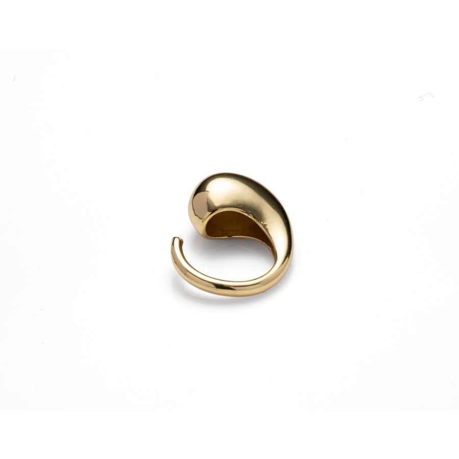 Adjustable Gold Dome Ring