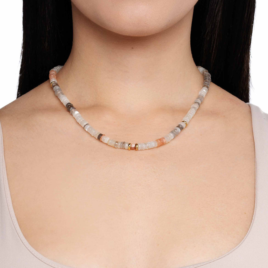 Stone Stacker Necklace