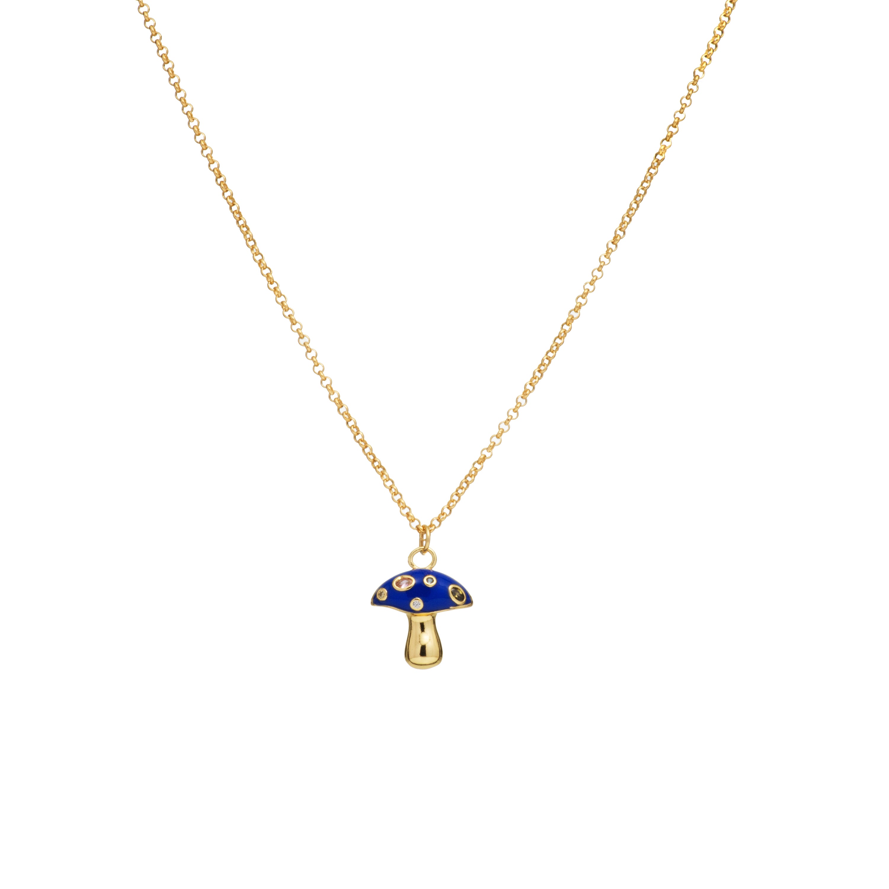 MAYAMAR 24K Gold Plated Choice of Motif Pendant w/ 16