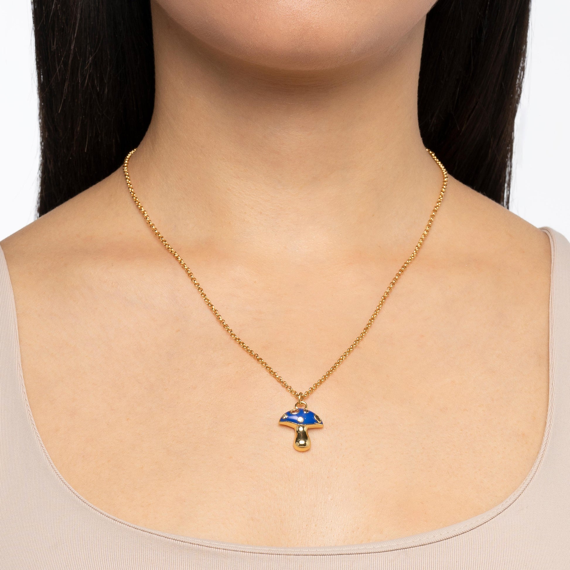 Mushroom Necklace