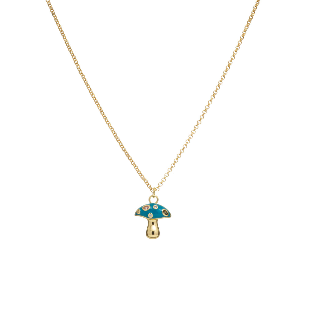 Mushroom Necklace