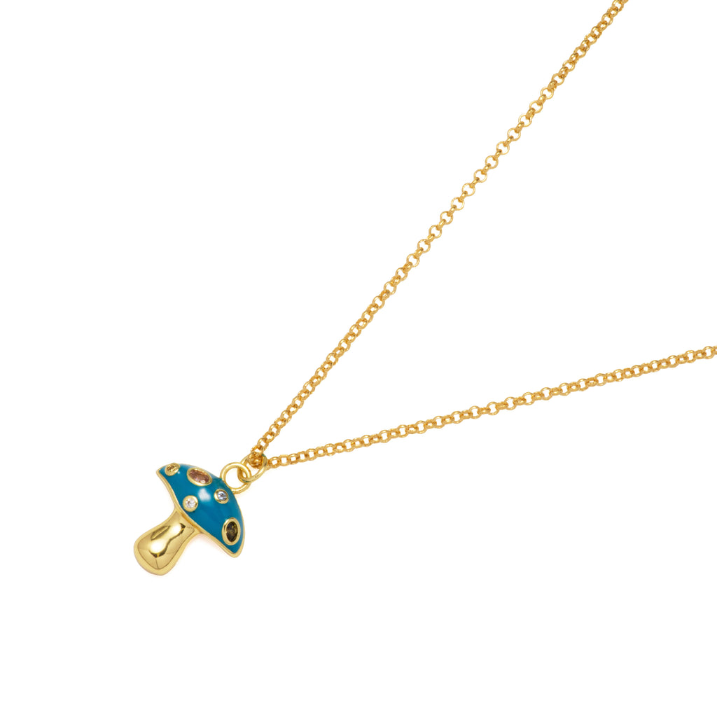 Mushroom Necklace