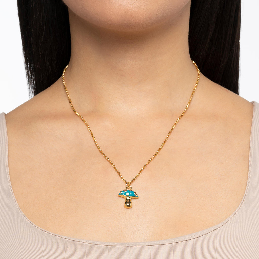 Mushroom Necklace