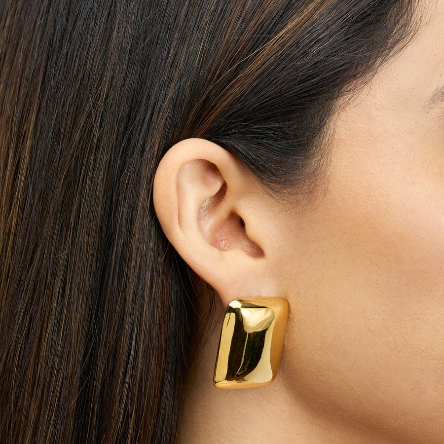 Bold Rectangle Earrings