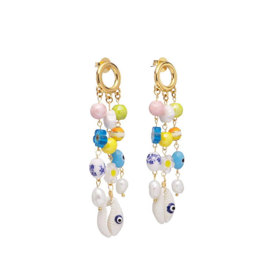 Charm Drop Earrings