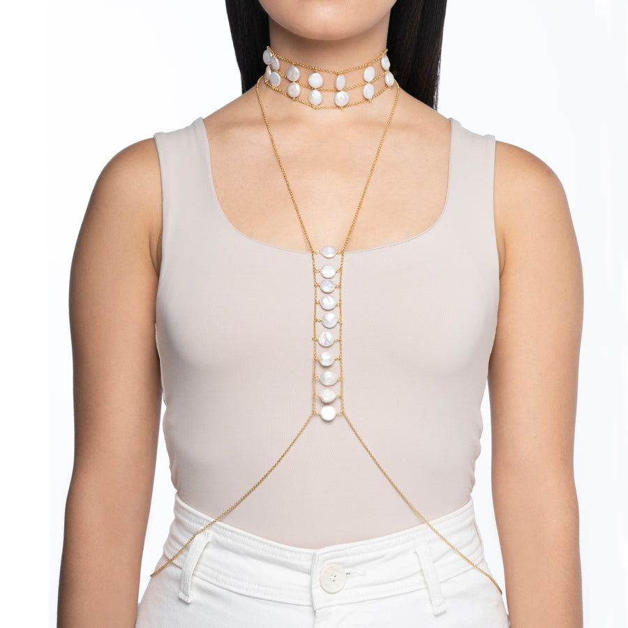 Pearl Body Chain 4