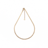 Flat Paperclip Necklace