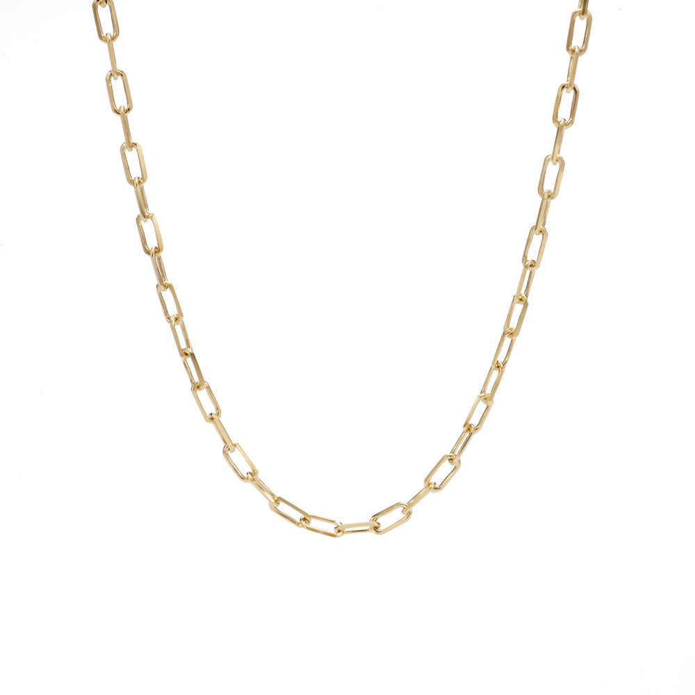 Paperclip Chain Necklace